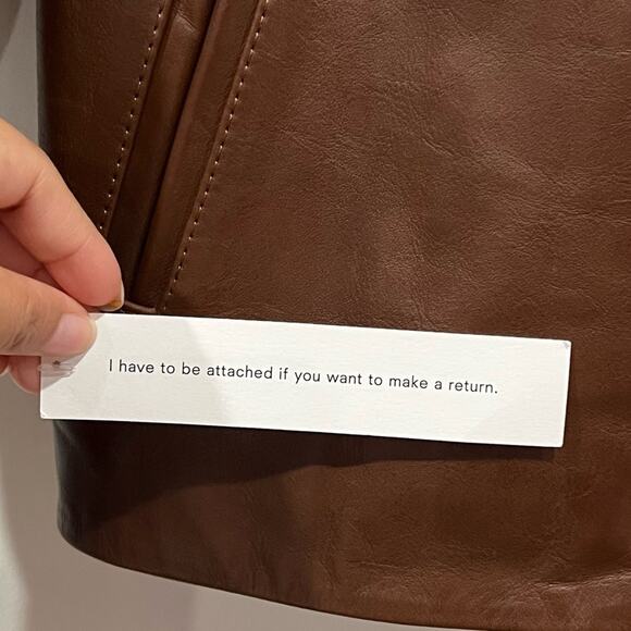 NEW NWT Reformation The Collection Aimee Leather Jacket - Picture 9 of 14